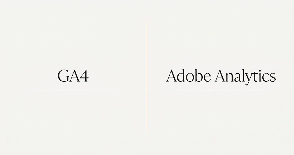 GA4 vs Adobe Analytics: diferencias reales después de usarlos ambos